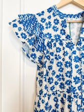 Load image into Gallery viewer, Mitchell Blue Floral Dress