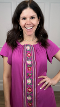 Load image into Gallery viewer, Ferral Floral Embroidery Dress