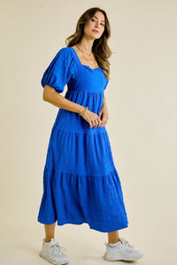 Restocked: Skylar Square Neckline Dress (2 Colors)