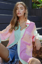 Load image into Gallery viewer, Madelyn Multi Striped Top