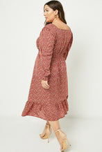 Load image into Gallery viewer, Hilary Square Neck Midi Dress