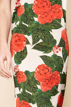 Load image into Gallery viewer, River Red Floral Midi Dress