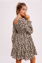 Load image into Gallery viewer, Leandra Floral Square Neck Dress