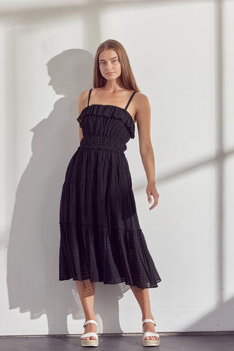 Ayla Black Midi Dress