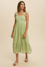 Load image into Gallery viewer, Last One: Lizzy Eyelet Dress