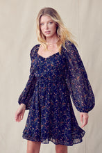 Load image into Gallery viewer, Monica Sweetheart Floral Dress