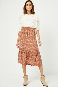 Hayden Floral Midi Skirt