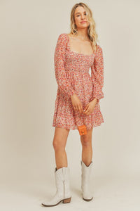 Mareen Tiered Floral Dress