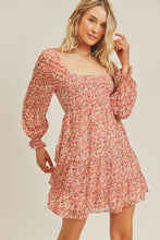 Load image into Gallery viewer, Mareen Tiered Floral Dress