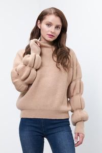 Bailey Bubble Sleeve Sweater