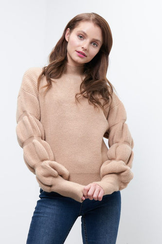 Bailey Bubble Sleeve Sweater