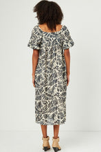 Load image into Gallery viewer, Restocked: Sara Puff Sleeve Midi Dress