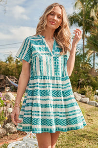 Ruby Aztec Dress