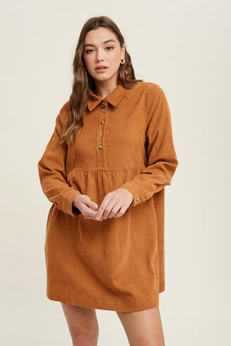 Courtney Corduroy Dress