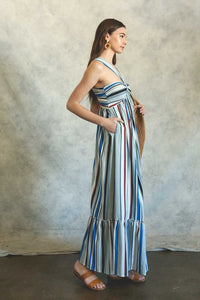 Ximena Striped Maxi Dress