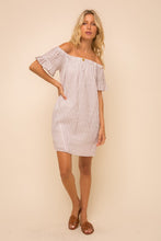 Load image into Gallery viewer, Chloe Cotton Striped Dress