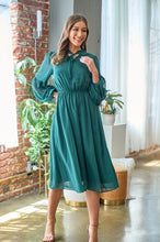 Load image into Gallery viewer, Two Left: Hunter Green Dress