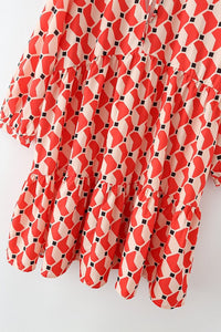 Deidra Geometric Print Dress