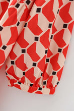 Load image into Gallery viewer, Deidra Geometric Print Dress