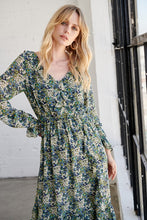 Load image into Gallery viewer, Last One: Lesa Floral Midi Dress