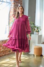 Load image into Gallery viewer, Aisha Smocked Tiered Dress