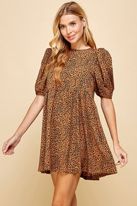 Zendaya Animal Print Dress
