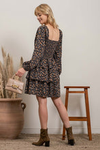 Load image into Gallery viewer, Last One: Ryan Ruffle Floral Dress