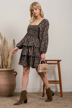 Load image into Gallery viewer, Last One: Ryan Ruffle Floral Dress