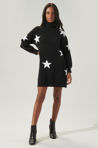 Last One: Skylar Star Sweater Dress