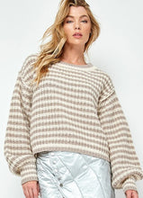 Load image into Gallery viewer, Evelyn Striped Sweater (2 Colors)