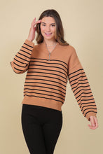 Load image into Gallery viewer, Last One: Hanna Half Zip Sweater