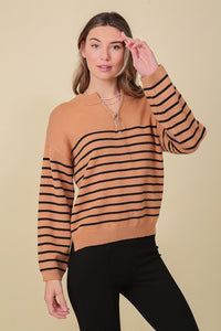 Last One: Hanna Half Zip Sweater