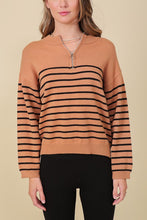 Load image into Gallery viewer, Last One: Hanna Half Zip Sweater