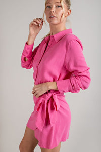 Hailey Hot Pink Dress