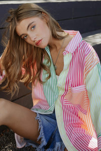 Madelyn Multi Striped Top
