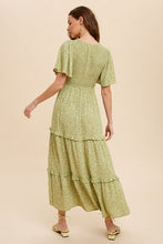 Load image into Gallery viewer, Last One: Freya Flutter Sleeve Smocked Dress