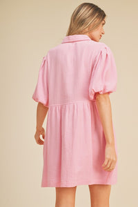 Bonnie Button Up Dress