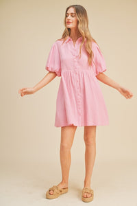 Bonnie Button Up Dress