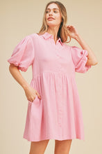 Load image into Gallery viewer, Bonnie Button Up Dress