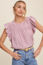 Load image into Gallery viewer, Reyna Ruffle Top