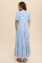 Load image into Gallery viewer, Final Few: Veda Blue Button Down Dress
