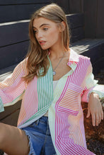 Load image into Gallery viewer, Madelyn Multi Striped Top