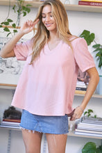 Load image into Gallery viewer, Julie Puff Sleeve Blouse