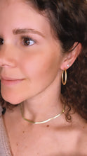Load image into Gallery viewer, Gold Hoop Earrings Set