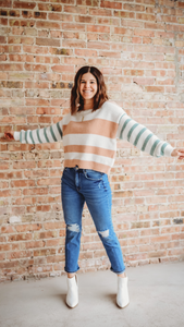 Donnell Striped Sweater
