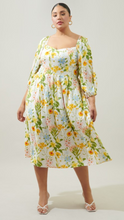 Load image into Gallery viewer, Laila Floral Midi Dress